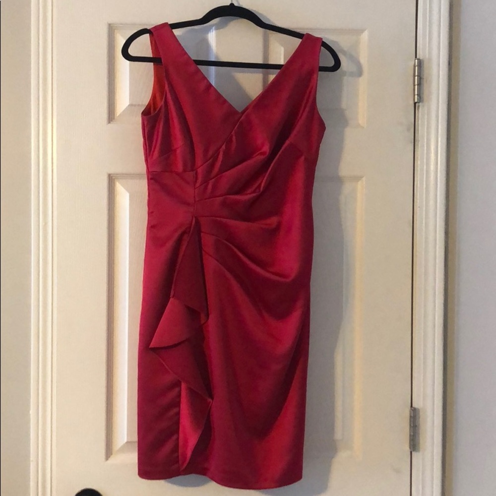Fuchsia Donna Ricco dress- size 4